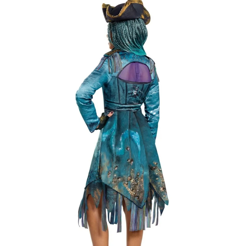 5pc UMA Descendants Halloween COSTUME WIG pirate 7 8 COSPLAY - Picture 3 of 12